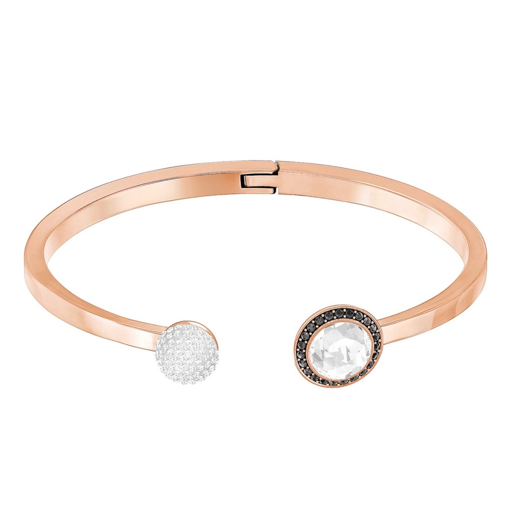 Swarovski Hote Bangle - Multi-colored - Rose Gold Plating - 5352500